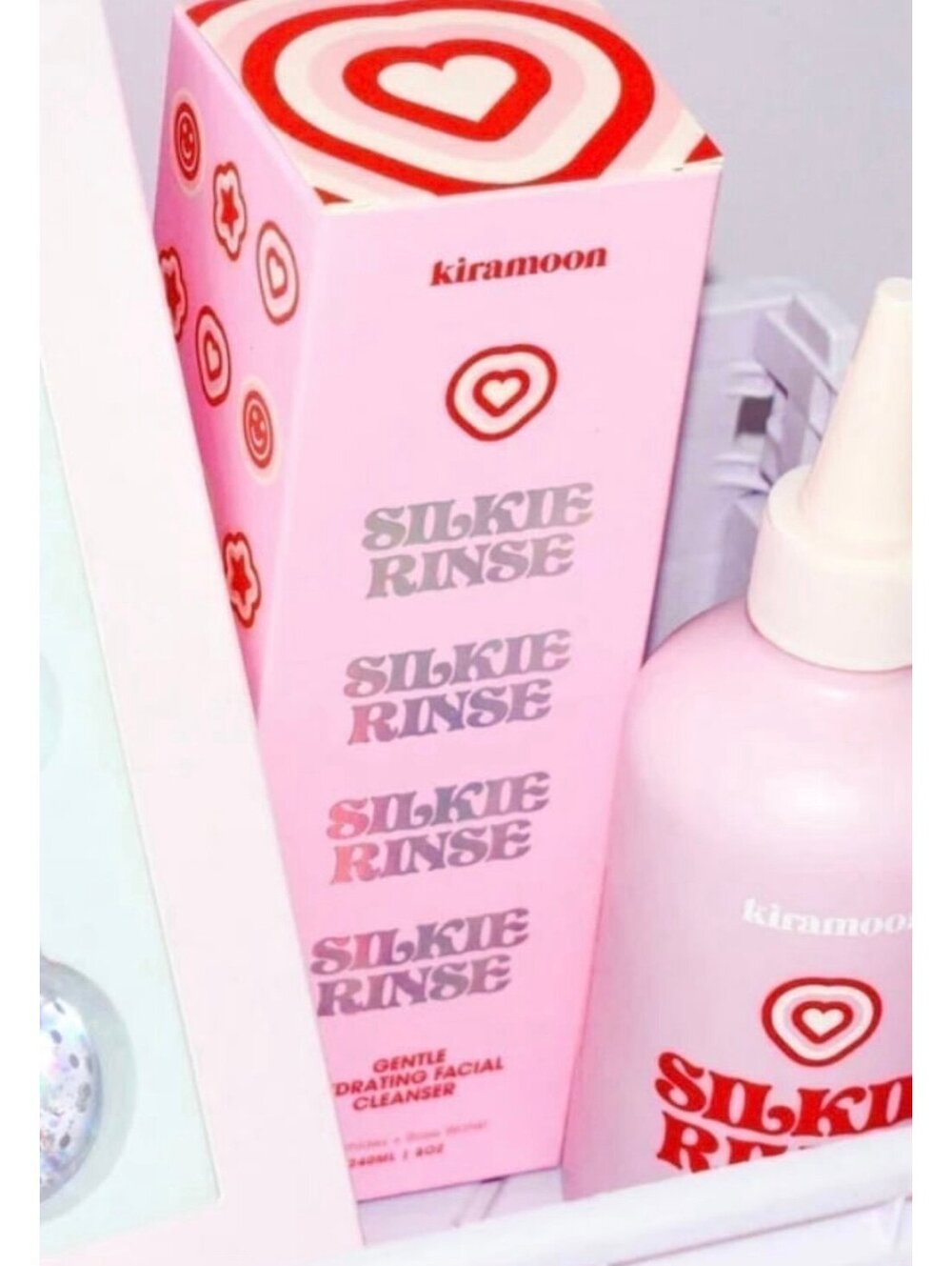 New - Kiramoon - Silkie Cleanser - Non-Drying + Removes Makeup